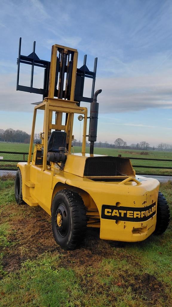 Caterpillar 12 ton diesel heftruck in perfecte staat, Ophalen of Verzenden, Diesel, Heftruck