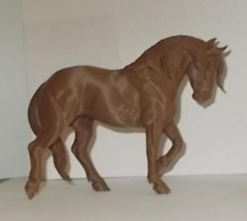 Bruin paardje 27 (zo groot als Schleich) beschikbaar voor biedingen