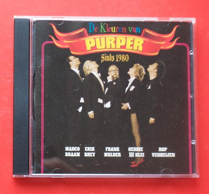 cd De kleuren van Purper sinds 1980 Erik Breij Frans Mulder, Cd's en Dvd's, Cd's | Jazz en Blues, Jazz, 1980 tot heden, Ophalen of Verzenden