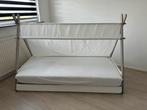 Leuk tipi kinderbed, Ophalen, 90 cm, Eenpersoons, Wit
