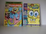 2 stuks Vakantie-, Strip-, Leesboeken van Spongebob, Meerdere stripboeken, Ophalen of Verzenden, Gelezen, Nickelodeon