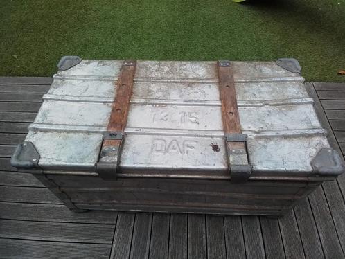 Vintage DAF kist, Huis en Inrichting, Woonaccessoires | Kisten, Gebruikt, Minder dan 50 cm, Minder dan 50 cm, 50 tot 100 cm, Verzenden