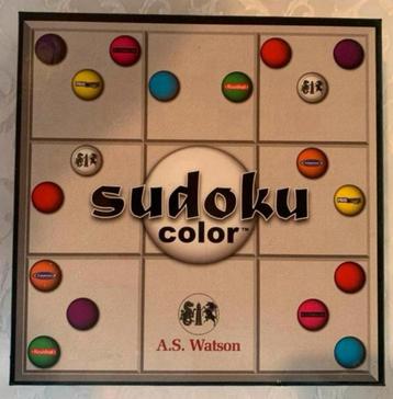 SUDOKU COLOR Spel NIEUW A.S. Watson beschikbaar voor biedingen