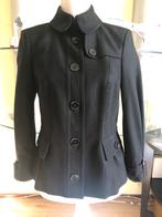 Burberry - wool jas, Verzenden, Zo goed als nieuw, Maat 36 (S), Zwart