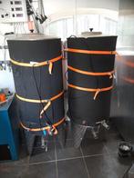 2x 240 liter Speidel vergistingstank incl. koelmantel, Ophalen, Zo goed als nieuw