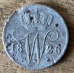 25 cent 1826 Utrecht Willem I (2), Ophalen, Zilver, 25 cent, Koning Willem I
