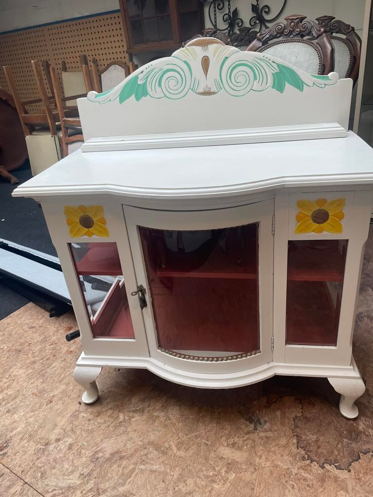 Antieke kast/salontafel, Ophalen of Verzenden, Zo goed als nieuw, 25 tot 50 cm, 50 tot 100 cm