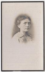 Elisa Reintjes 1881 Gendringen (Nl) + 1921 Antwerpen, 39 jr, Verzenden