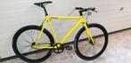 Fiets Herenfiets Single Speed Fixed Gear Nieuw Yellow, 57 tot 61 cm, Ophalen, Nieuw, Overige merken