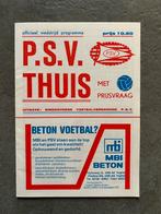 PSV - Willem II Wedstrijdprogramma 8-3-80, Ophalen of Verzenden, Gebruikt, PSV, Overige typen