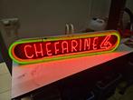 Werkende Chefarine4 Neon Reclame, Ophalen of Verzenden, Zo goed als nieuw, Lichtbak of (neon) lamp