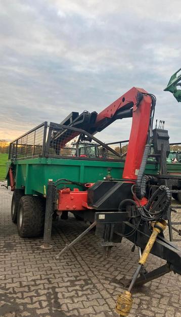 Mullie Gt 10 kipper met kraan (bj 2007) beschikbaar voor biedingen