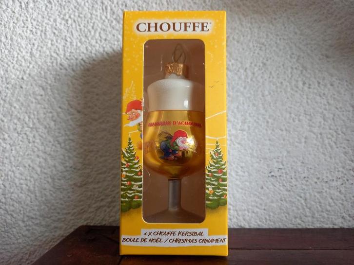 La Chouffe Kerstbal Kerst Ornament NIEUW Bierglas, Verzamelen, Biermerken, Nieuw, Overige typen, Overige merken, Ophalen of Verzenden
