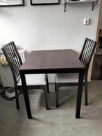 IKEA Keukentafel met verlengblad + 2 stoelen, Huis en Inrichting, Tafels | Eettafels, Ophalen