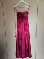 Rode galajurk met strass steentjes - maat 36-38, Kleding | Dames, Maat 38/40 (M), Galajurk, Ophalen of Verzenden, Zo goed als nieuw