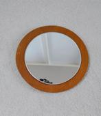 Vintage ronde wandspiegel, Minder dan 50 cm, Rond, Ophalen of Verzenden, Zo goed als nieuw
