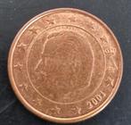Belgie 2001 - 1 eurocent - DRKS, Ophalen of Verzenden, België, 1 cent, Losse munt