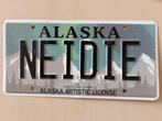 Kentekenplaat Alaska Amerika usa., Verzamelen, Ophalen of Verzenden, Gebruikt, Auto's