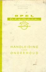 Handleiding Opel Olympia Rekord 1954, Ophalen of Verzenden