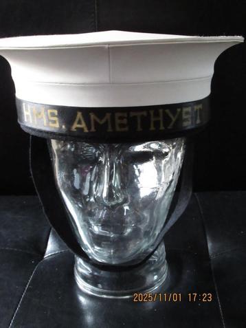 Pet van Hms. Amethyst  Marine uit de jaren '60 beschikbaar voor biedingen
