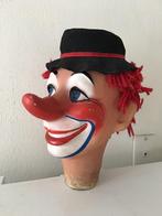 Vintage hoofd van clown, Ophalen of Verzenden