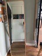 Spiegel groot, met ophang stang, Huis en Inrichting, Woonaccessoires | Spiegels, Ophalen, Minder dan 50 cm, Zo goed als nieuw