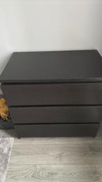 Zwarte laden kast Ikea, Antiek en Kunst, Antiek | Meubels | Kasten, Ophalen of Verzenden