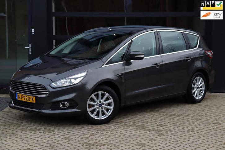 Ford S-Max 1.5 Titanium | NAP | Cruise | Climate Control | P, Auto's, Ford, Bedrijf, Te koop, S-Max, ABS, Adaptive Cruise Control