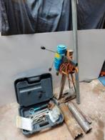 Tyrolit diamantboormachine incl statief en boren, Doe-het-zelf en Verbouw, 600 watt of meer, Zo goed als nieuw, Variabele snelheid