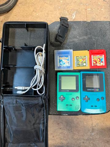 Gameboy + 3 Pokemon Spellen beschikbaar voor biedingen