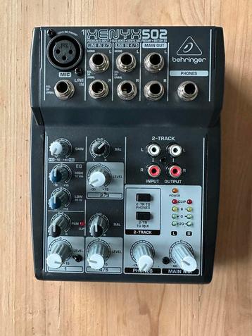 Behringer Xenyx 502 Premium 5-Input 2-Bus mengpaneel beschikbaar voor biedingen