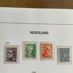 nederlnd NVPH 220 t/m 223 gestempeld, Ophalen of Verzenden, Gestempeld