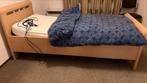 Auping 1 persoons bed, Huis en Inrichting, Slaapkamer | Bedden, Beige, 90 cm, Gebruikt, Eenpersoons