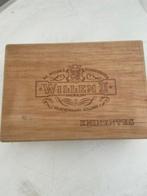 Sigarendoos WILLEM II Eminentes, hout, Verzamelen, Ophalen, Gebruikt, Tabaksdoos of Verpakking