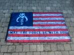 Star wars Mandalorian vlag, Ophalen of Verzenden, Nieuw