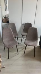 4 Kwantum Eetkamerstoelen - Zo goed als nieuw, Huis en Inrichting, Stoelen, Ophalen, Overige kleuren, Zo goed als nieuw, Vier