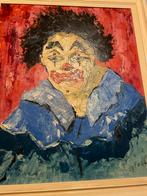 Olieverf Schilderij Clown, Gesigneerd Pavel, Antiek en Kunst, Kunst | Schilderijen | Klassiek, Ophalen