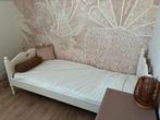 Eenpersoons bed wit incl. matras, Kinderen en Baby's, Kinderkamer | Bedden, Ophalen, 85 tot 100 cm, Gebruikt, Matras