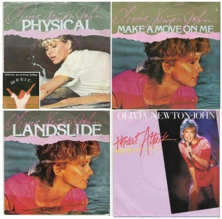 OLIVIA NEWTON-JOHN - PAKKET!, Cd's en Dvd's, Vinyl Singles, Zo goed als nieuw, Single, Pop, 7 inch, Ophalen of Verzenden