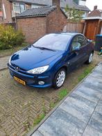Peugeot 206 1.6 16V CC 2005 Blauw, Voorwielaandrijving, 4 cilinders, Cabriolet, Overige kleuren