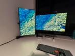 2x Dell U2718Q 27 inch 4K Monitor met Standaard, Computers en Software, Monitoren, Ophalen, Gebruikt, IPS, In hoogte verstelbaar
