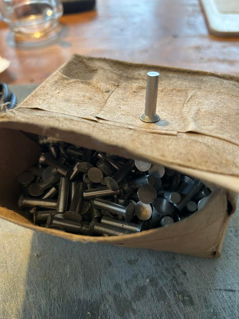 Klinknagels aluminium  verzonken kop, Ophalen of Verzenden, Nieuw