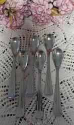 Set van 6 vintage (thee)lepeltjes, Sola, Hetty, nr. 1400, Ophalen of Verzenden, Rvs of Chroom