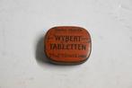 ca 1910 Wybert gratis muster tabletten blikje, Verzamelen, Blikken, Ophalen of Verzenden, Gebruikt, Overige, Overige merken