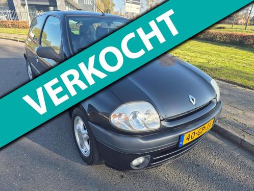 Renault Clio 1.4-16V Ludo, Auto's, Renault, Te koop, Clio, Airbags, Centrale vergrendeling, Elektrische ramen, Lichtmetalen velgen