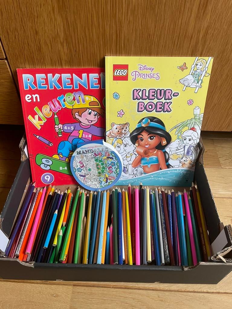 Kleurpotloden en kleurboeken | kleuren / tekenen, Ophalen of Verzenden