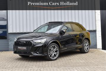 Audi Q3 45 TFSI e S-Line 245 Pk Black Ed Pano Navi Leder Cam beschikbaar voor biedingen