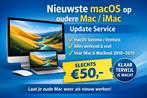 Nieuwste macOS op oudere Mac / iMac – update service €50, Computers en Software, Apple Desktops, Ophalen of Verzenden, IMac, HDD en SSD