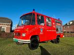 Brandweer Mercedes 508D '80, 20dkm. MRB+Milieu vrij! Camper?, Caravans en Kamperen, Campers, Buscamper of Camperbus, Mercedes-Benz