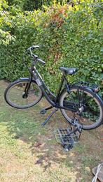 Gazelle Esprit l59 Damesfiets matzwart/scholierenfiets, Fietsen en Brommers, Fietsen | Dames | Damesfietsen, Ophalen, Zo goed als nieuw